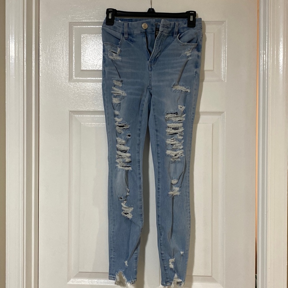 American eagle skinny jeggins